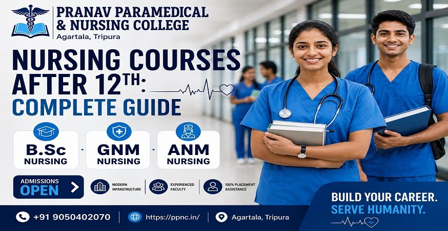 nursing course after 12th