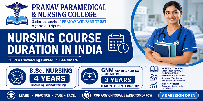 Nursing Course Duration in India
