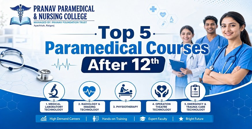 Top 5 Paramedical Courses After 12th