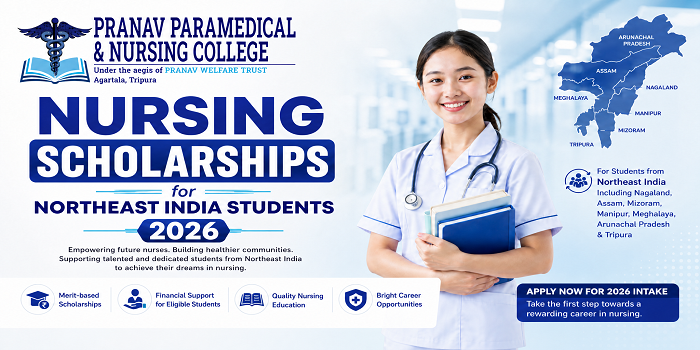 Nursing Scholarships for Northeast India Students 2026