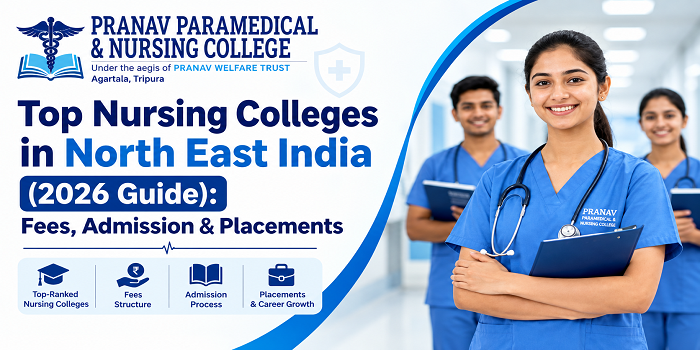 Top nursing colleges in North East India 2026 fees and admission comparison table